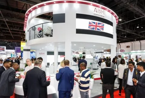 Arab Health - ABHI exhibition stand