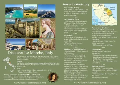 Discover Le Marche today